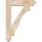 Ekena Millwork Balboa Arts and Crafts Smooth Bracket w/ Offset Brace, Douglas Fir, 7 1/2"W x 32"D x 44"H BKT0806X32X44BOA03SDF - alternate 4
